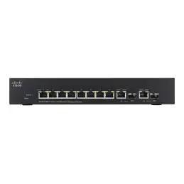 Cisco Small Business SF302-08PP - Commutateur - C3 - Géré - 8 x 10 - 100 (PoE+) + 2 x SFP Gigabi... (SF302-08PP-K9EU-RF)_2